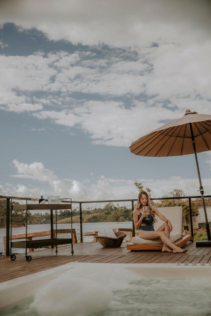 Botanico Hotel Boutique Guatape El Penol  エクステリア 写真