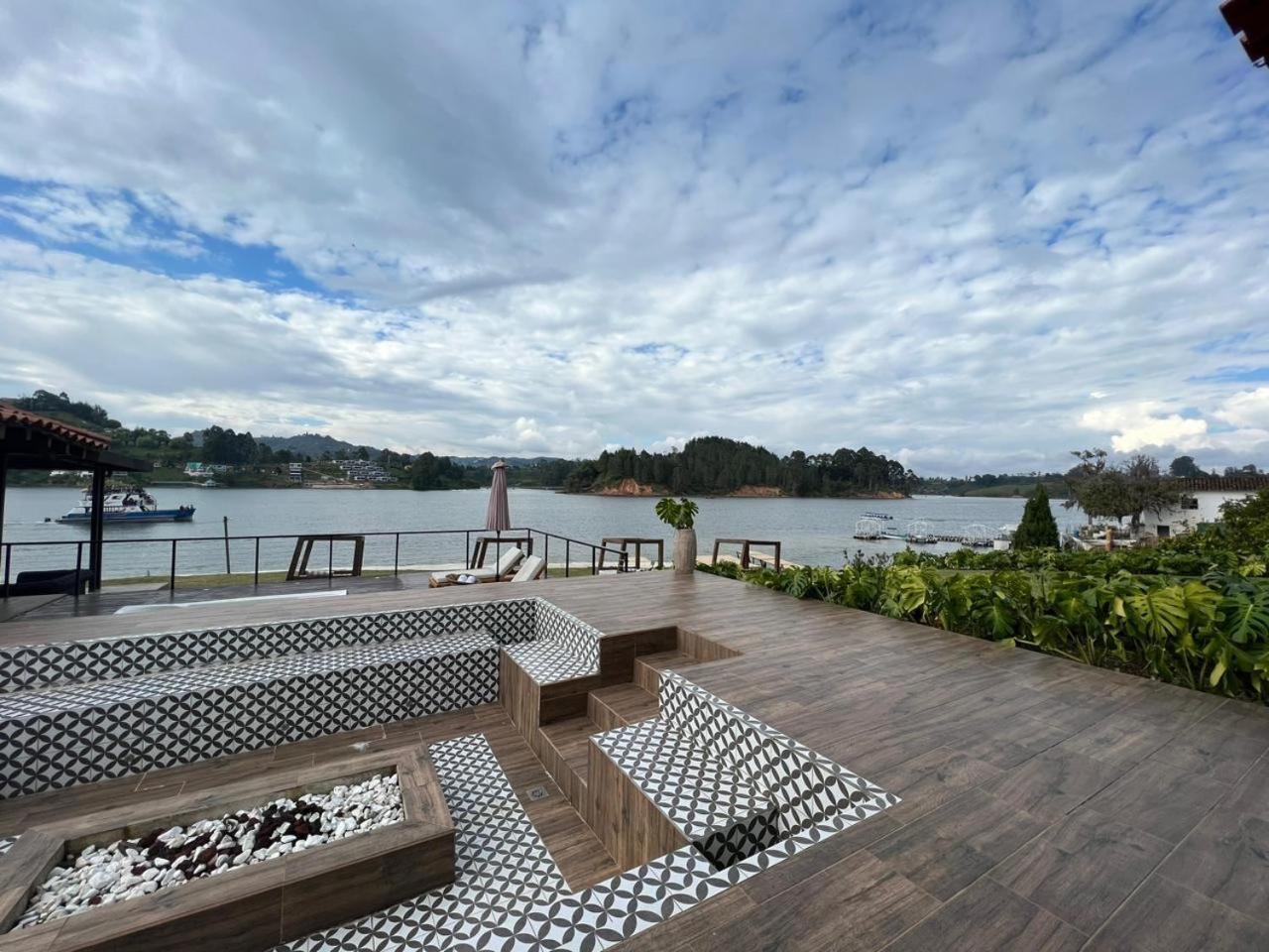 Botanico Hotel Boutique Guatape El Penol  エクステリア 写真
