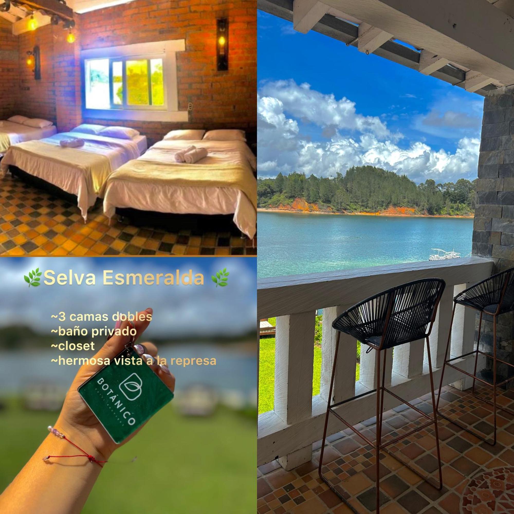 Botanico Hotel Boutique Guatape El Penol  エクステリア 写真